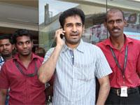 Vijay Antony's Stage Appearance at Kamala Cinemas